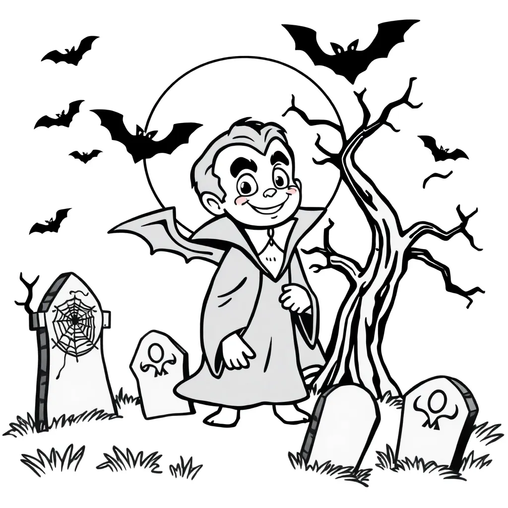 Childrens coloring page