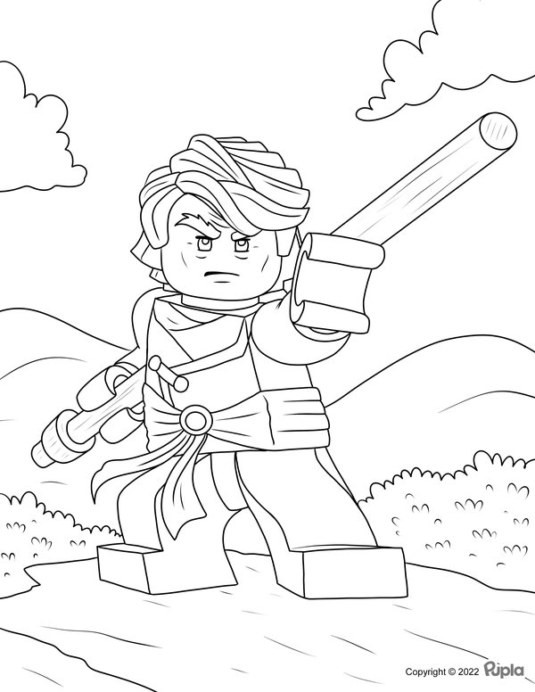 Childrens coloring page