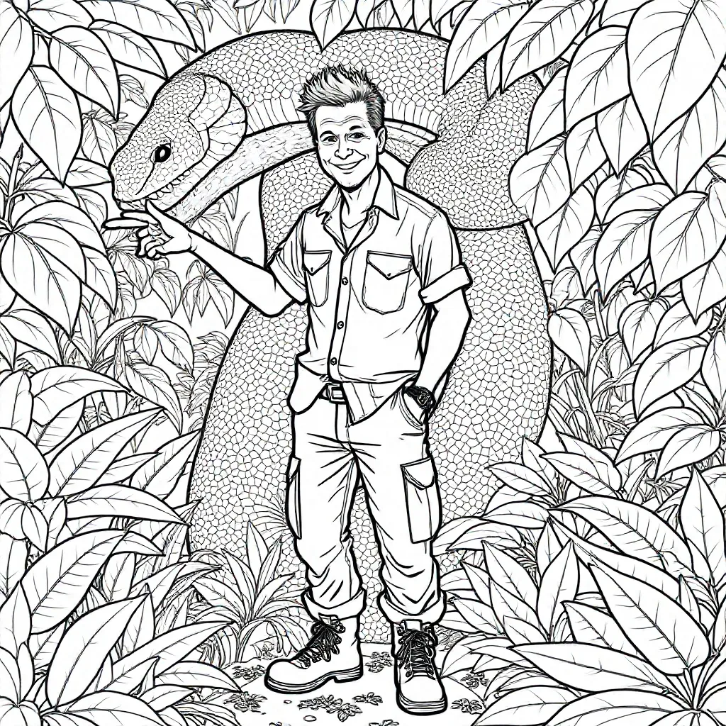 Freek vonk kleurplaat voor kinderen