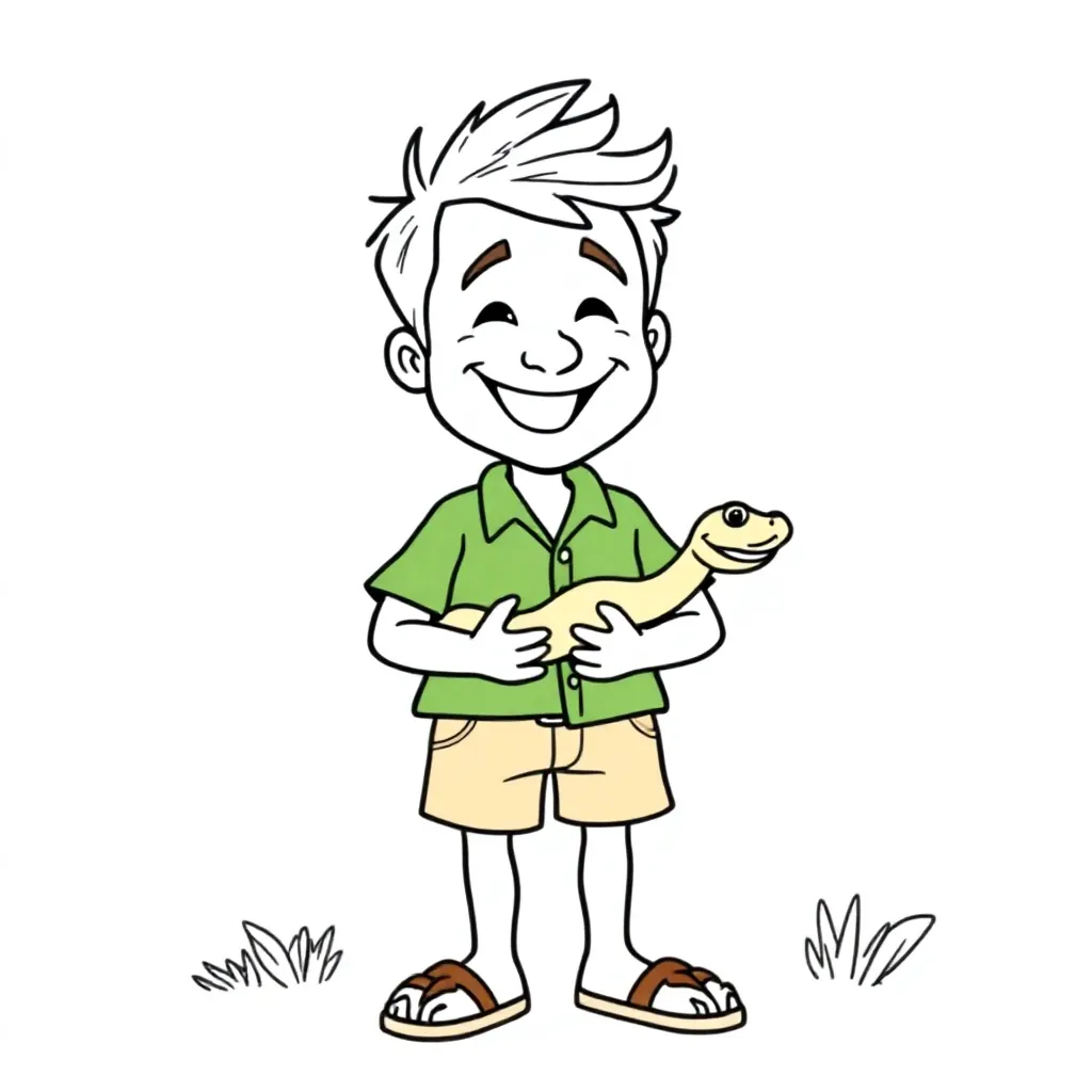 freek vonk kleurplaat voor kinderen