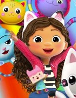 Gabbys Dollhouse coloring page for children