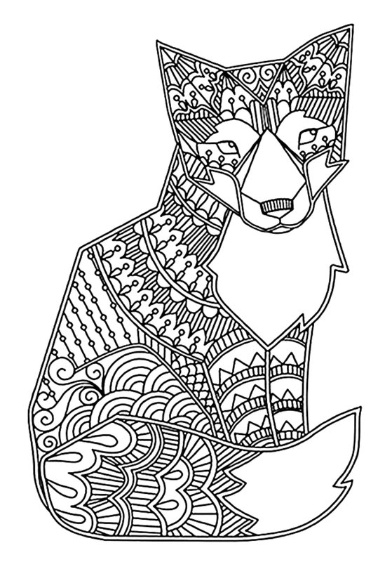Gato Detallado coloring page for children
