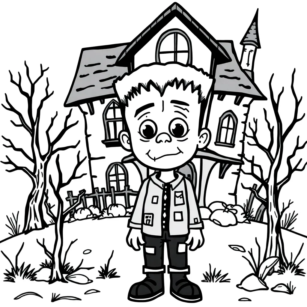 Childrens coloring page