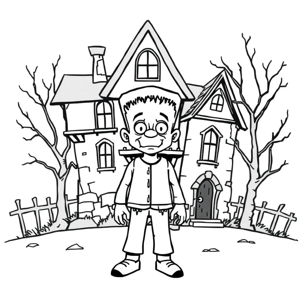 Childrens coloring page