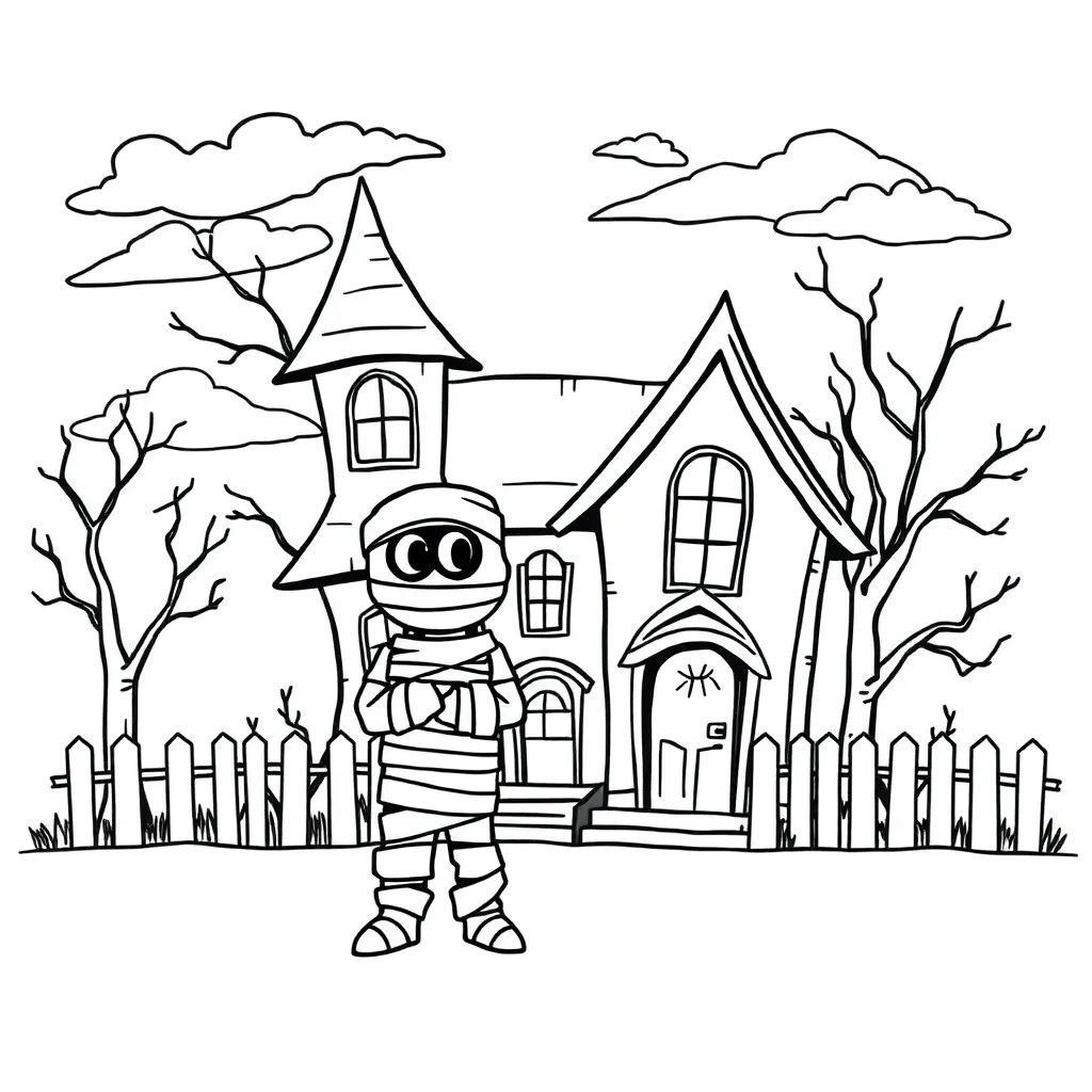 Childrens coloring page