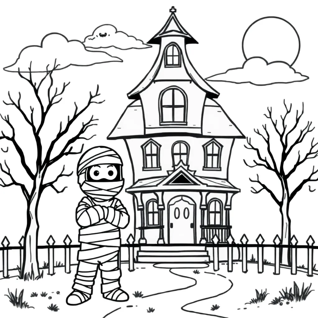 Childrens coloring page
