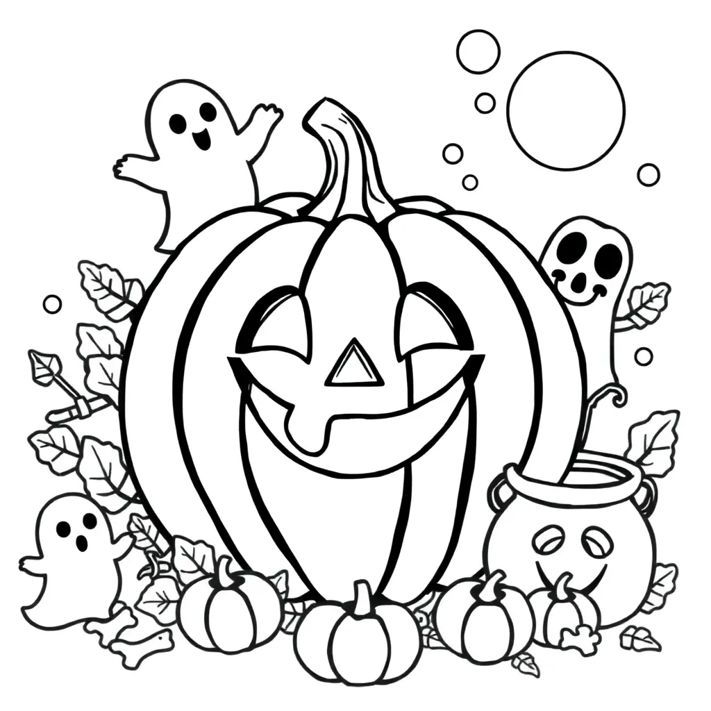 Childrens coloring page