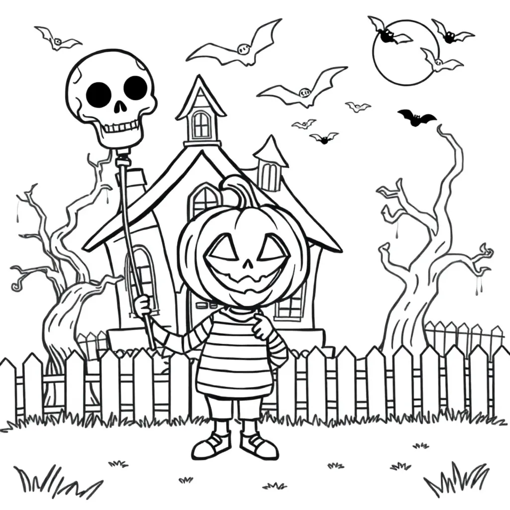 Childrens coloring page