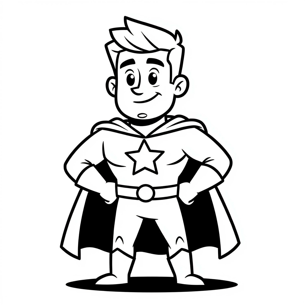 henry danger coloring page for children