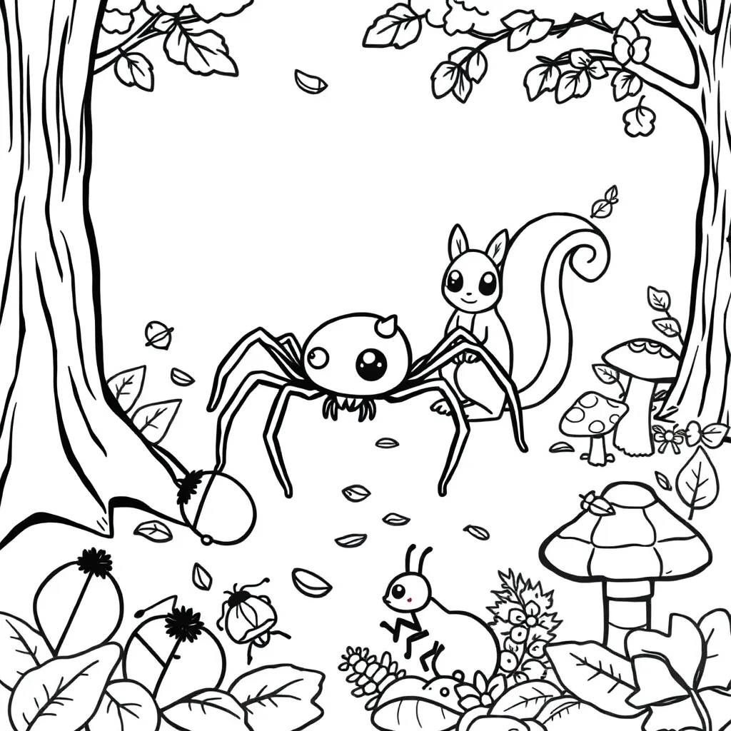 Childrens coloring page