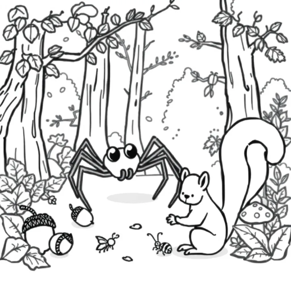 Childrens coloring page