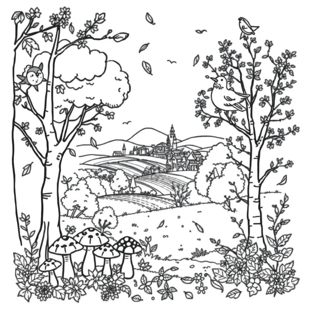 Childrens coloring page