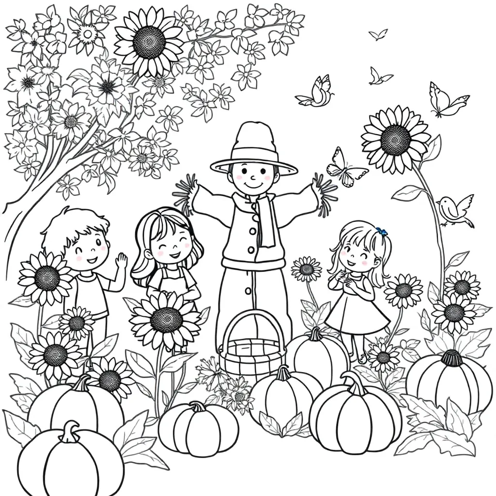 Childrens coloring page