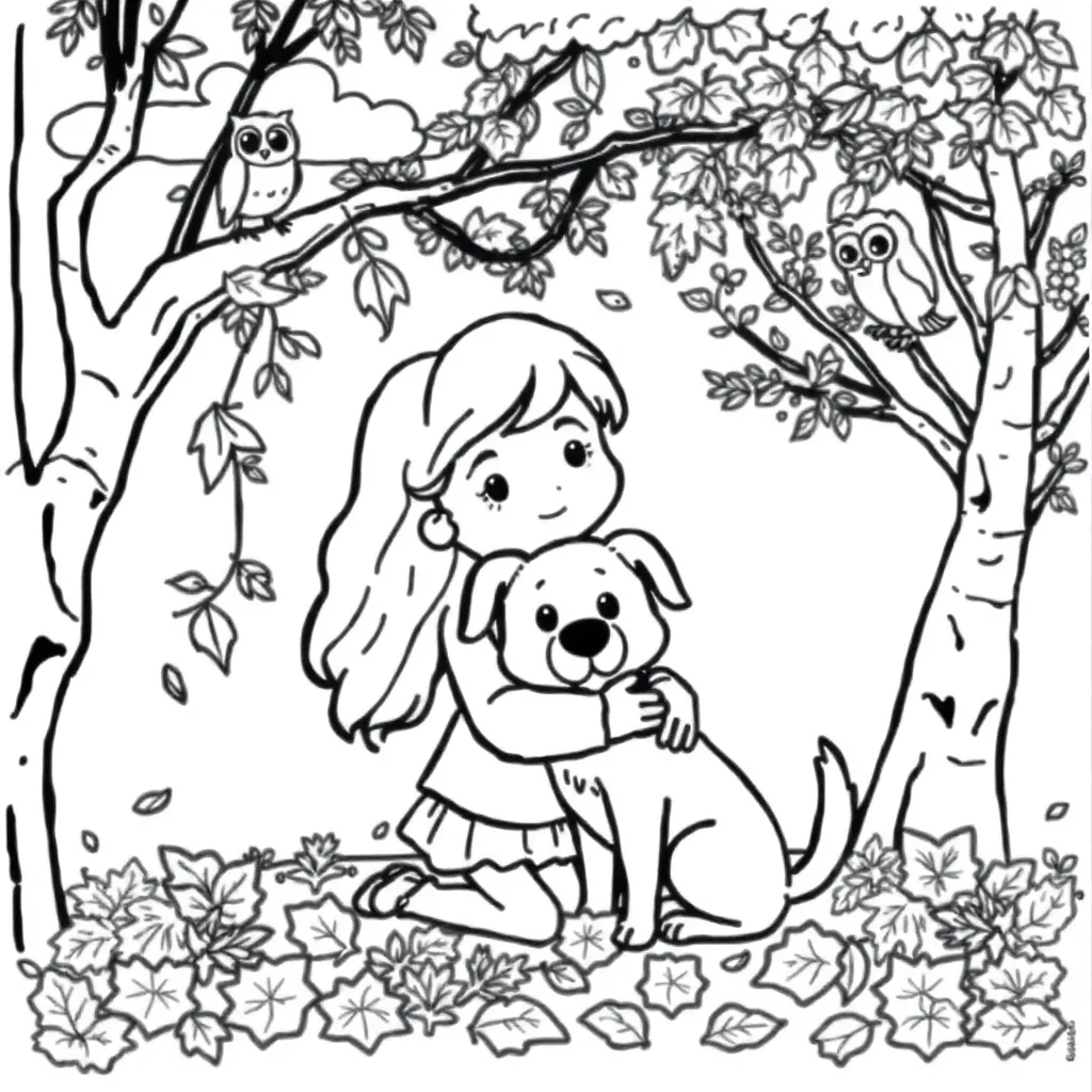 Childrens coloring page