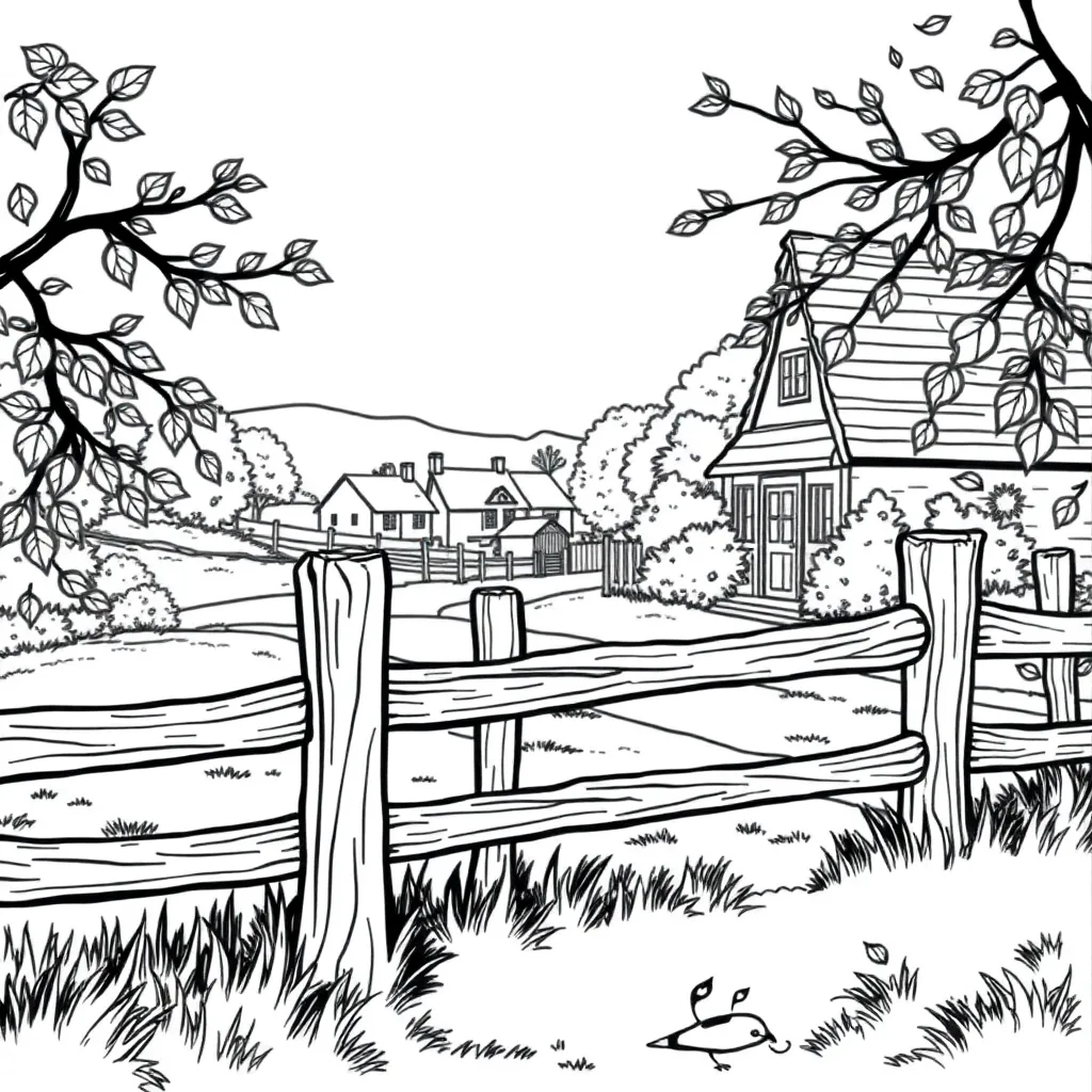 Childrens coloring page
