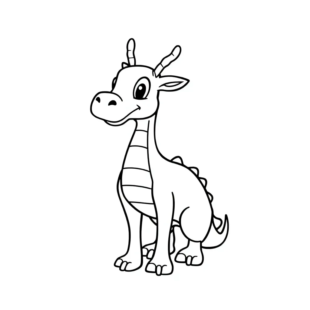 Hoe Tem Je Een Draak Avontuur Fantasie Kindertekening coloring page for children