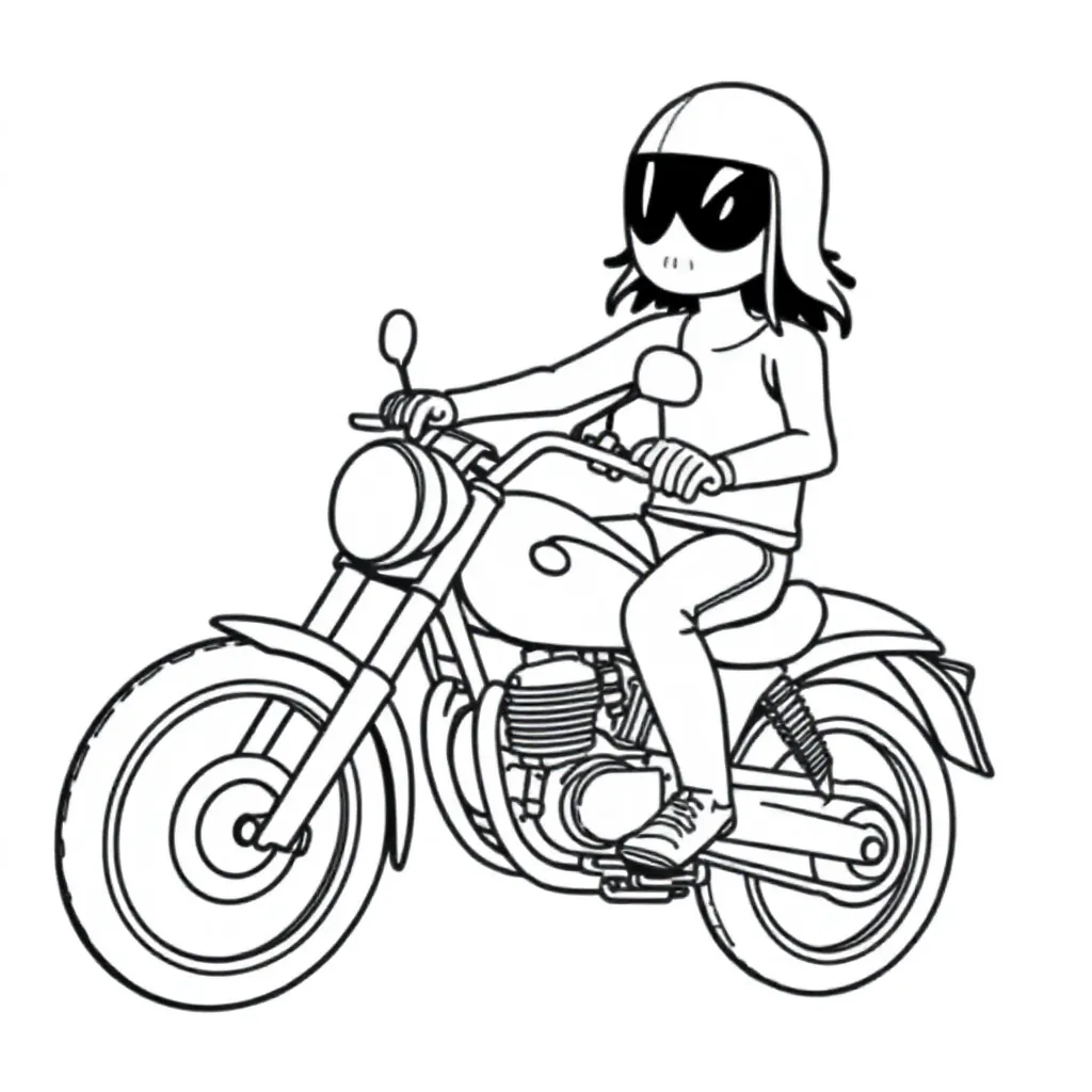 hombre araña en moto