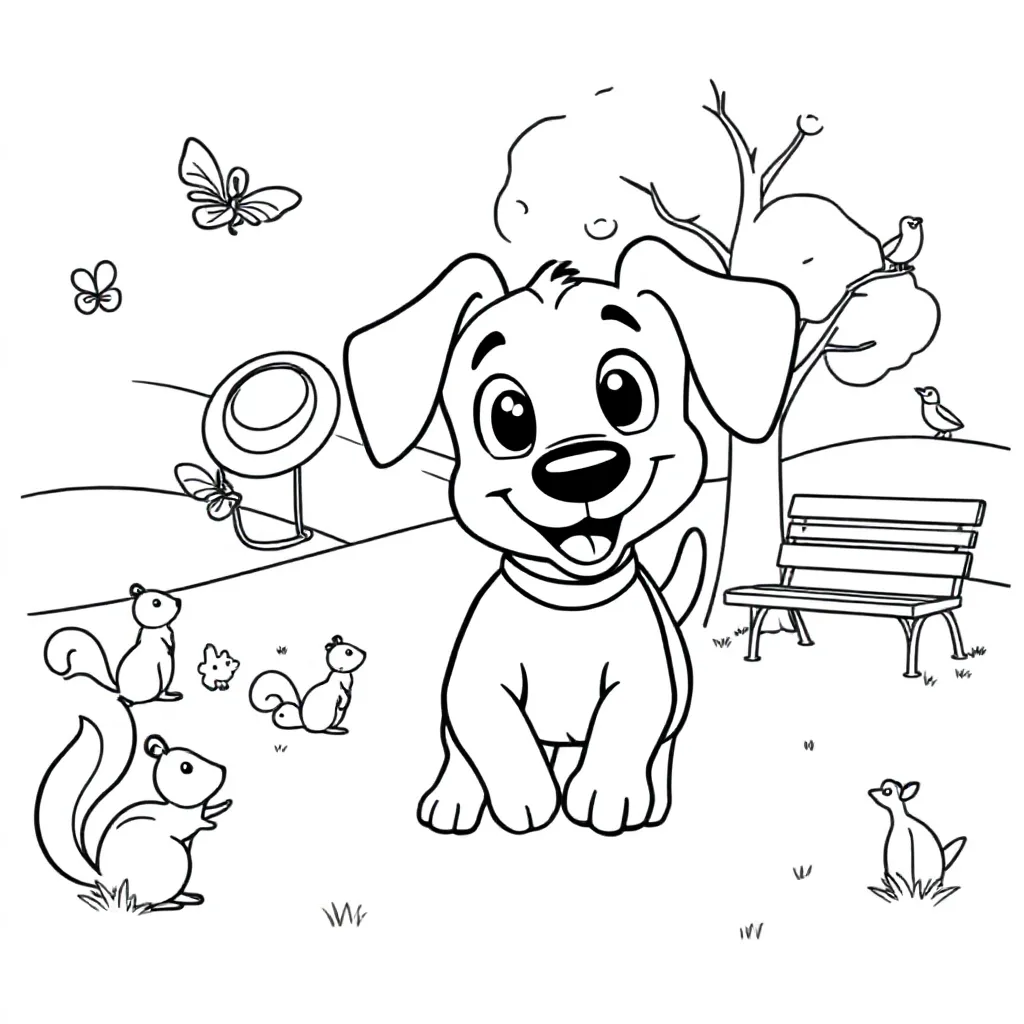 Feuille de coloriage pour enfants