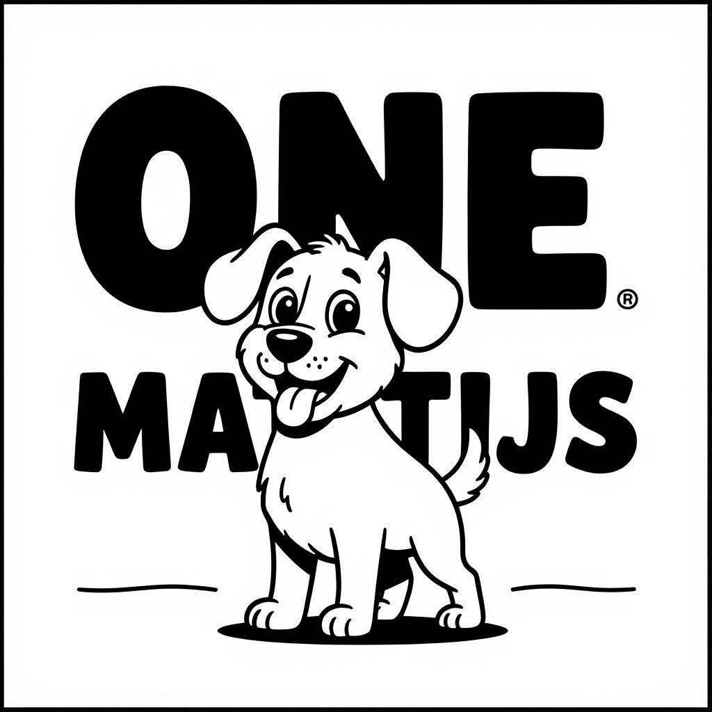 hond coloring page for children