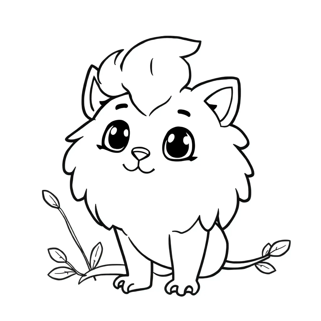 Ijsje Zomer Verkoeling Lekkernij Vrolijk coloring page for children