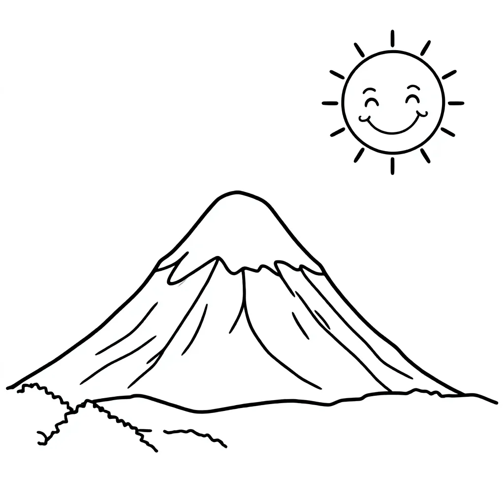 Feuille de coloriage pour enfants