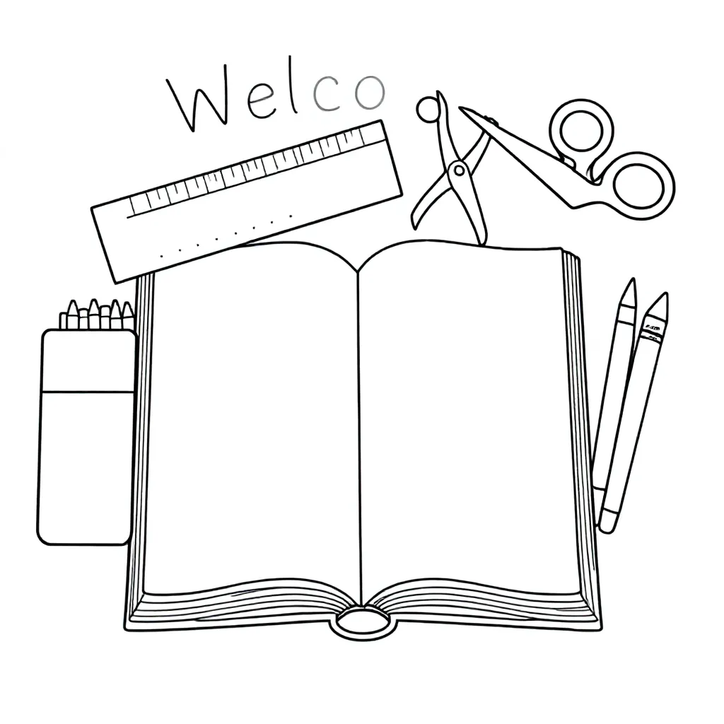 Feuille de coloriage pour enfants