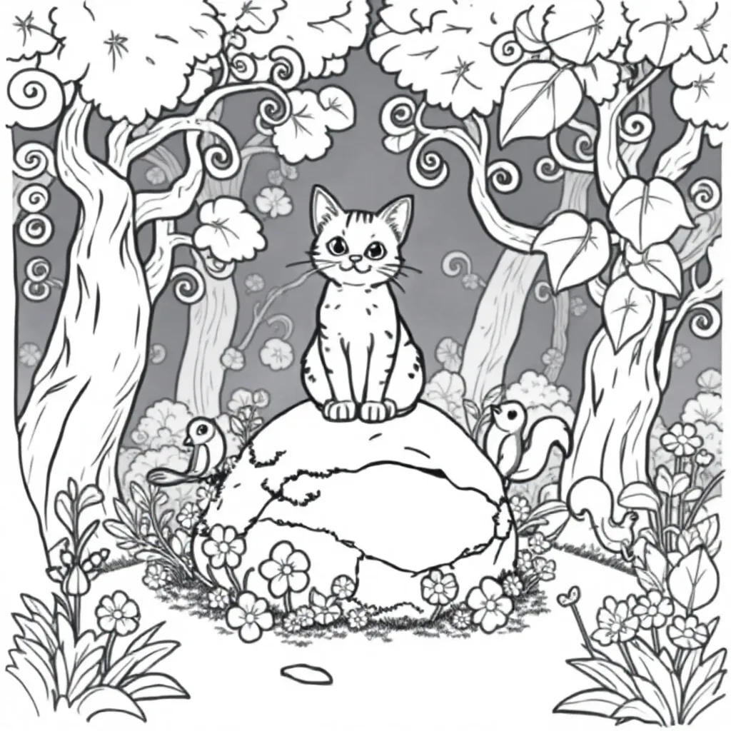 Feuille de coloriage pour enfants
