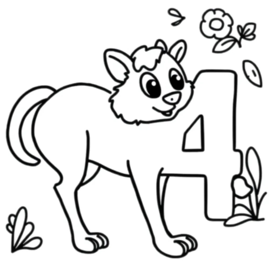 Coloring Page Coloring Number Creative Relaxation Art