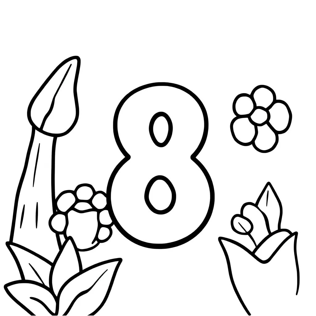 Coloring Page Numbered Coloring Creative Relaxation Art Drawing