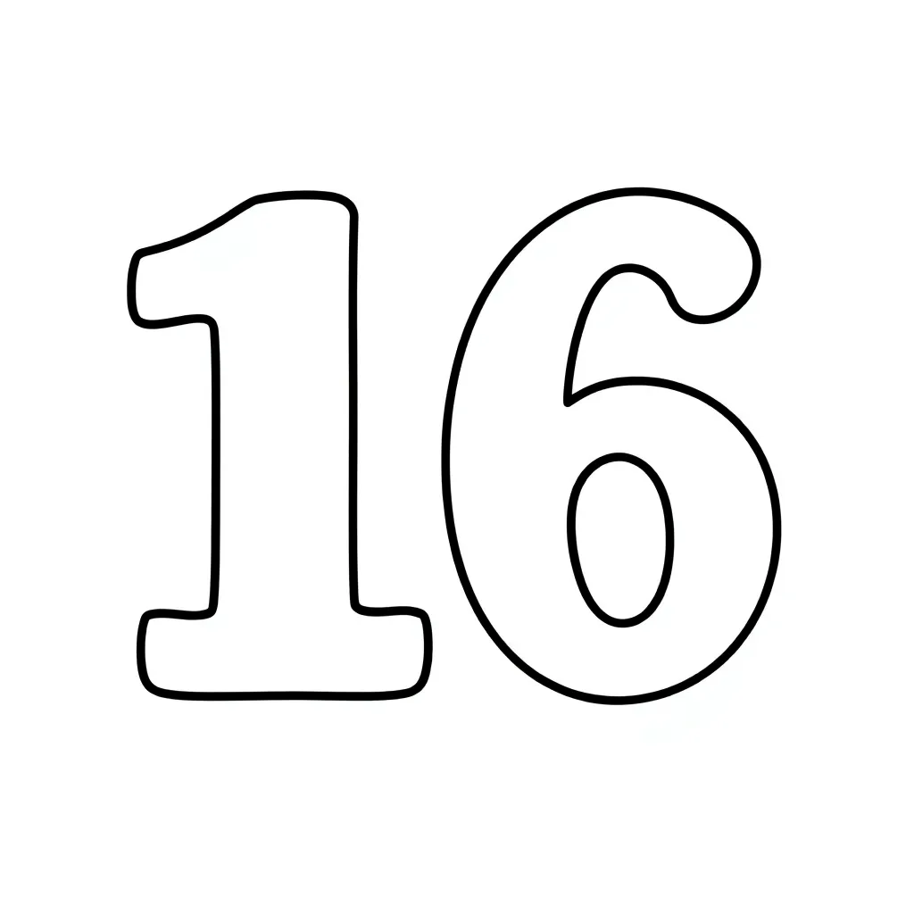 Coloring Page Numbering Art Relaxation Creative Fun