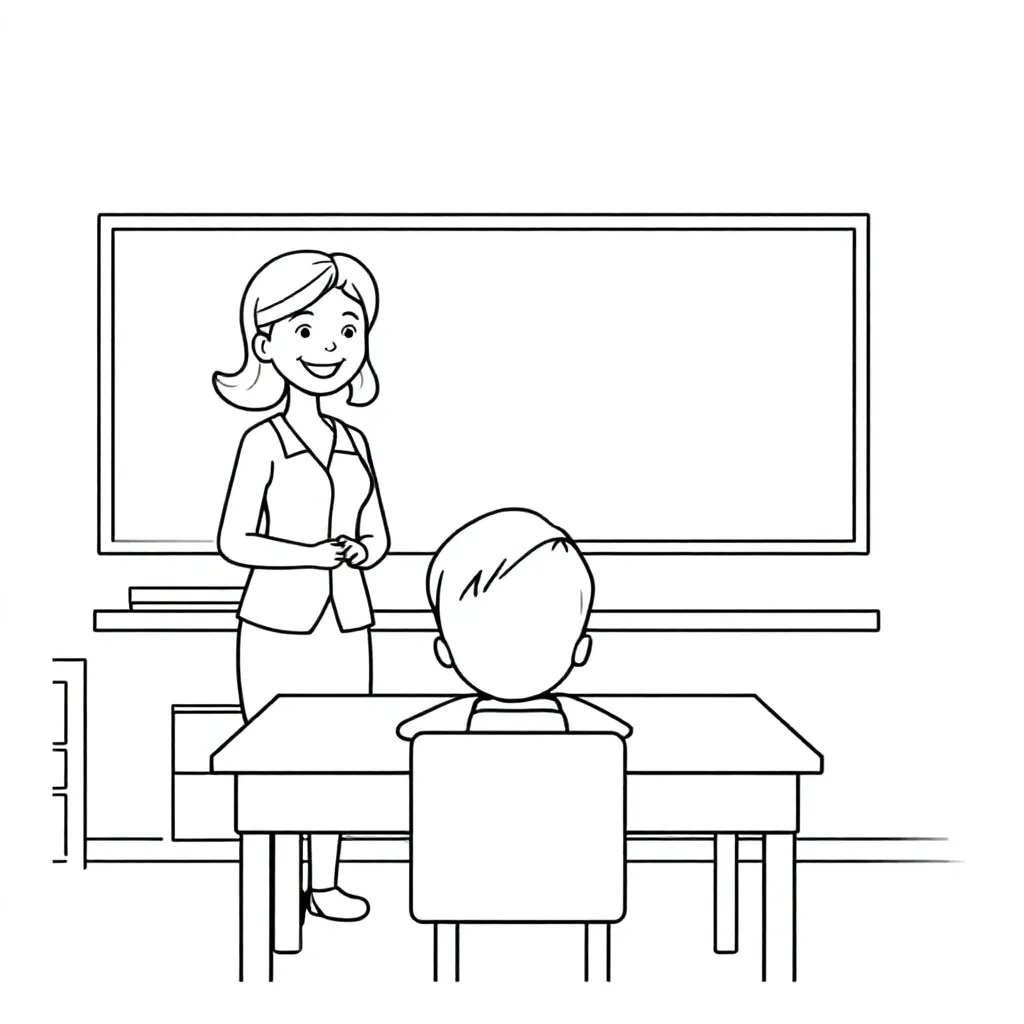 Malvorlage für Kinder