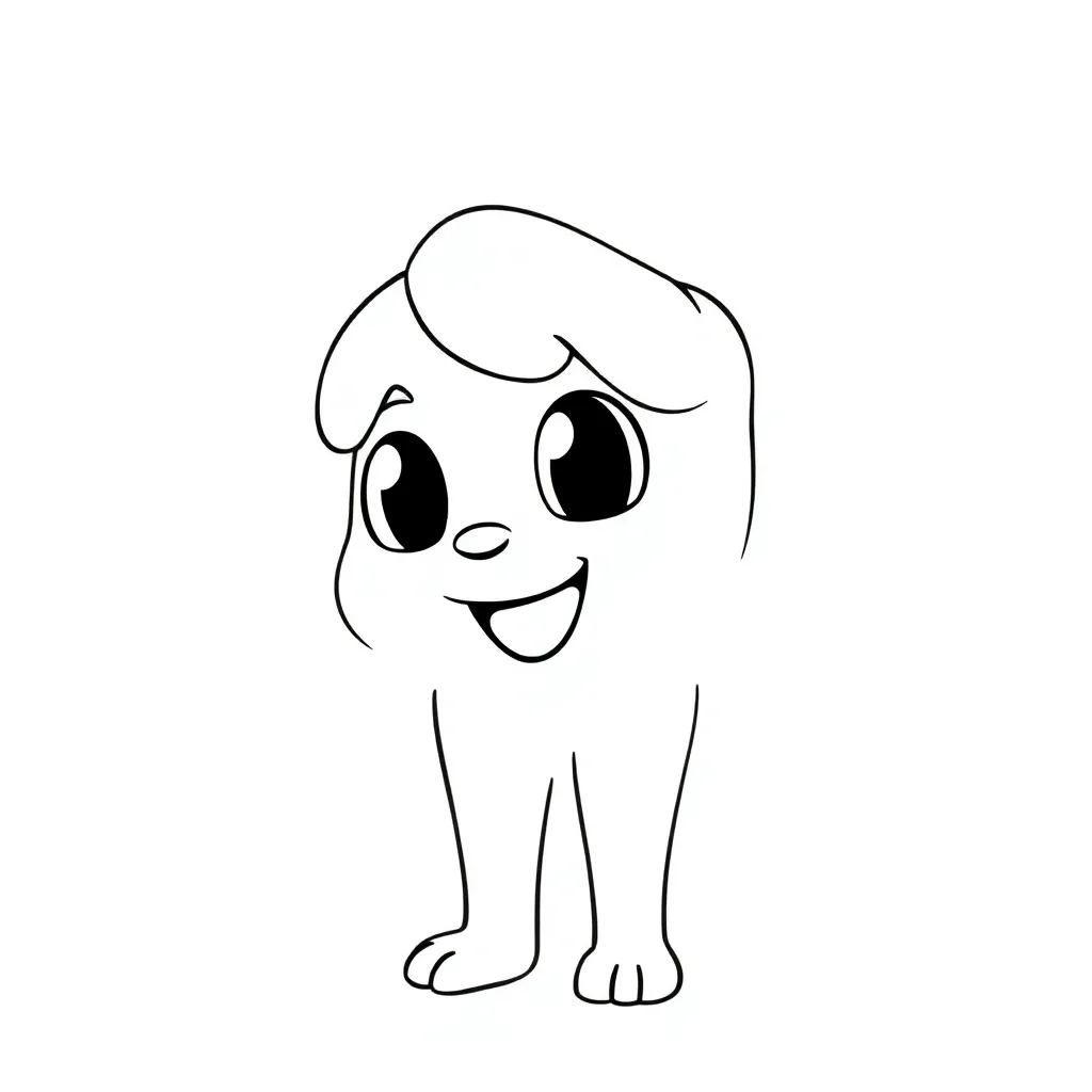 Feuille de coloriage pour enfants