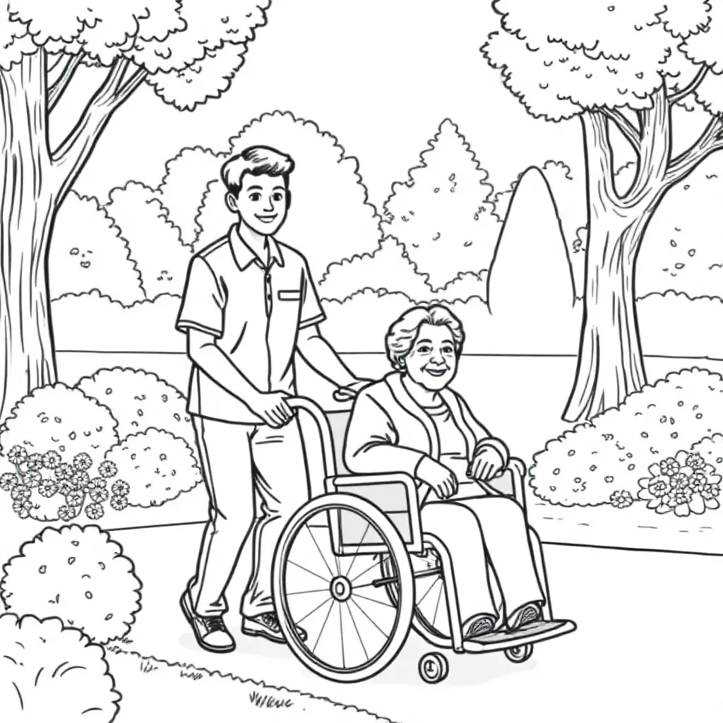 Childrens coloring page