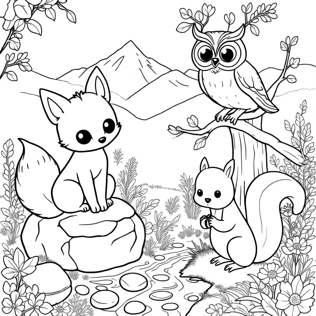 Bonita kleurplaten voorbeeld