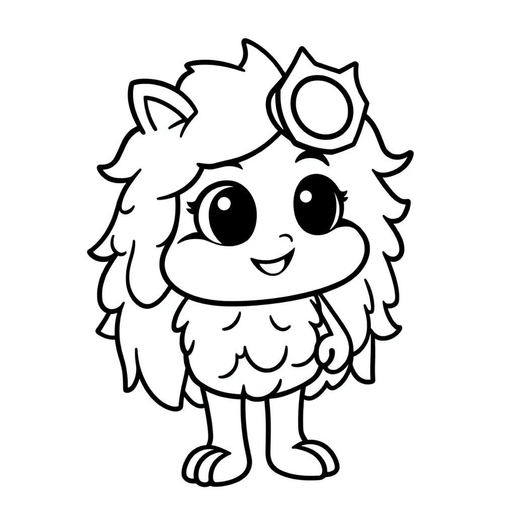 Te analyseren coloring page for children