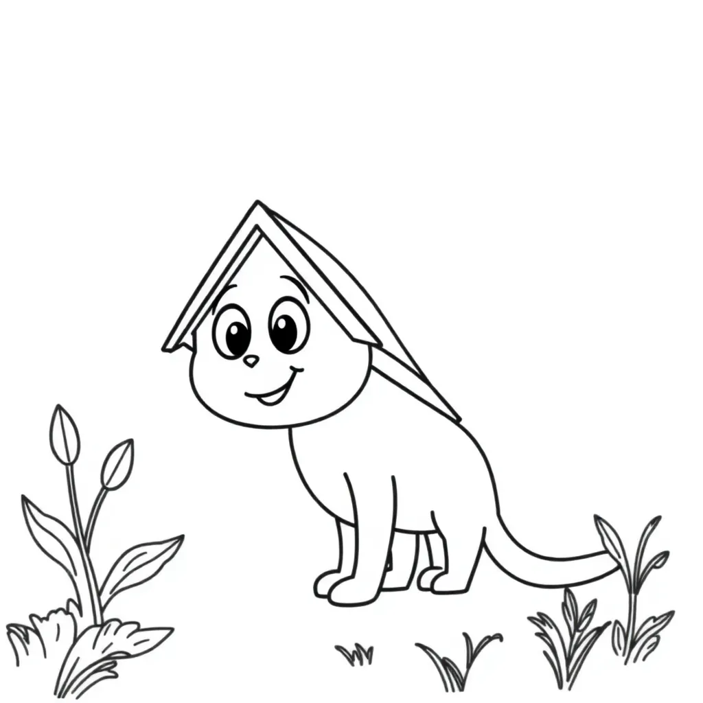 Te analyseren kleurplaat voor kinderen