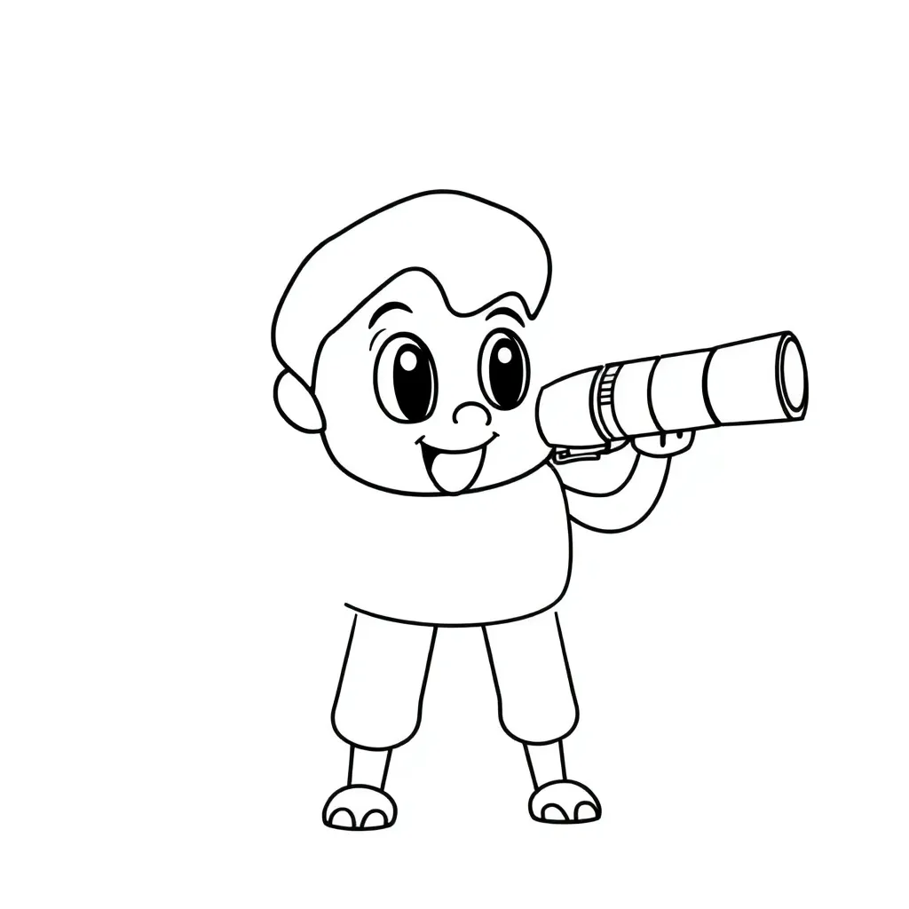 Te analyseren kleurplaat voor kinderen