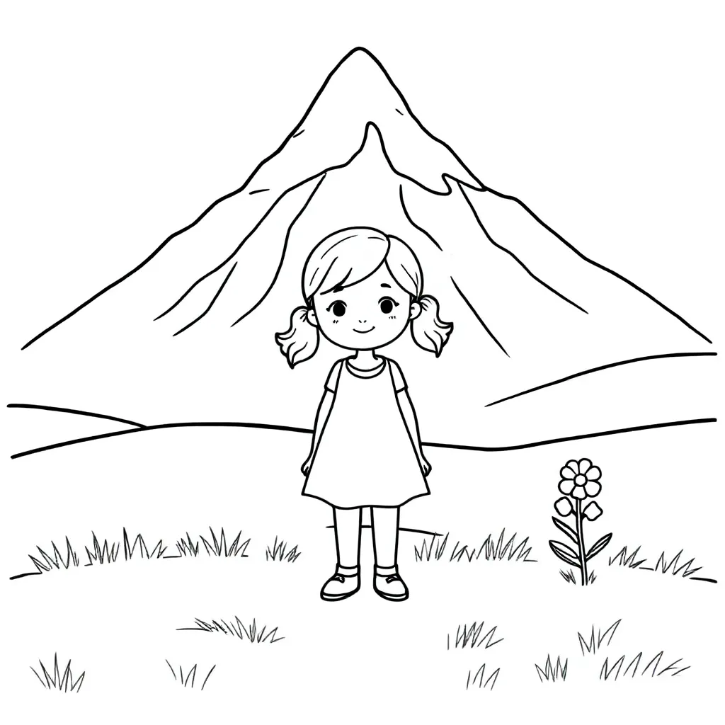 kleurplaat voor kinderen