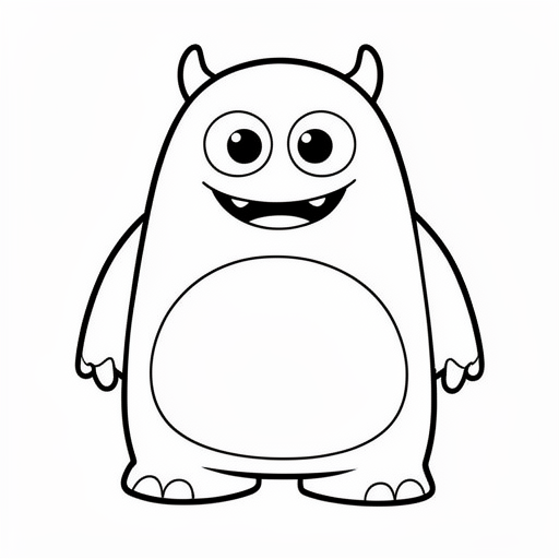 SPRUNKI coloring page for children