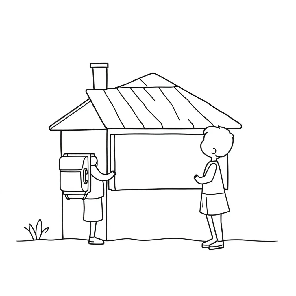 Malvorlage für Kinder