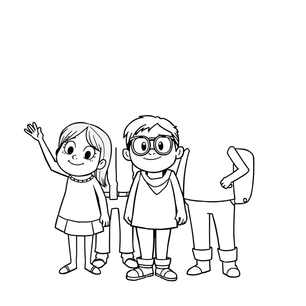 Malvorlage für Kinder