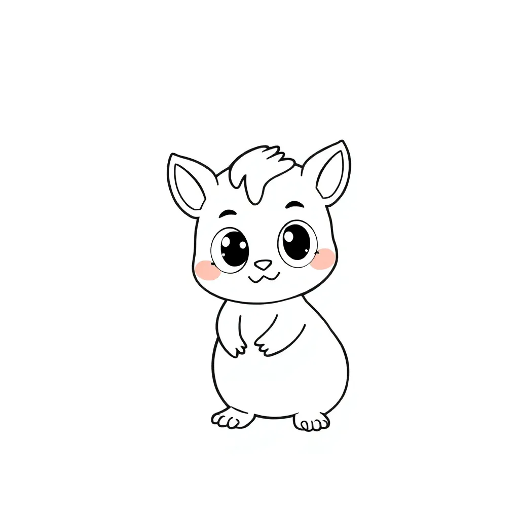 Plantilla para colorear para niños