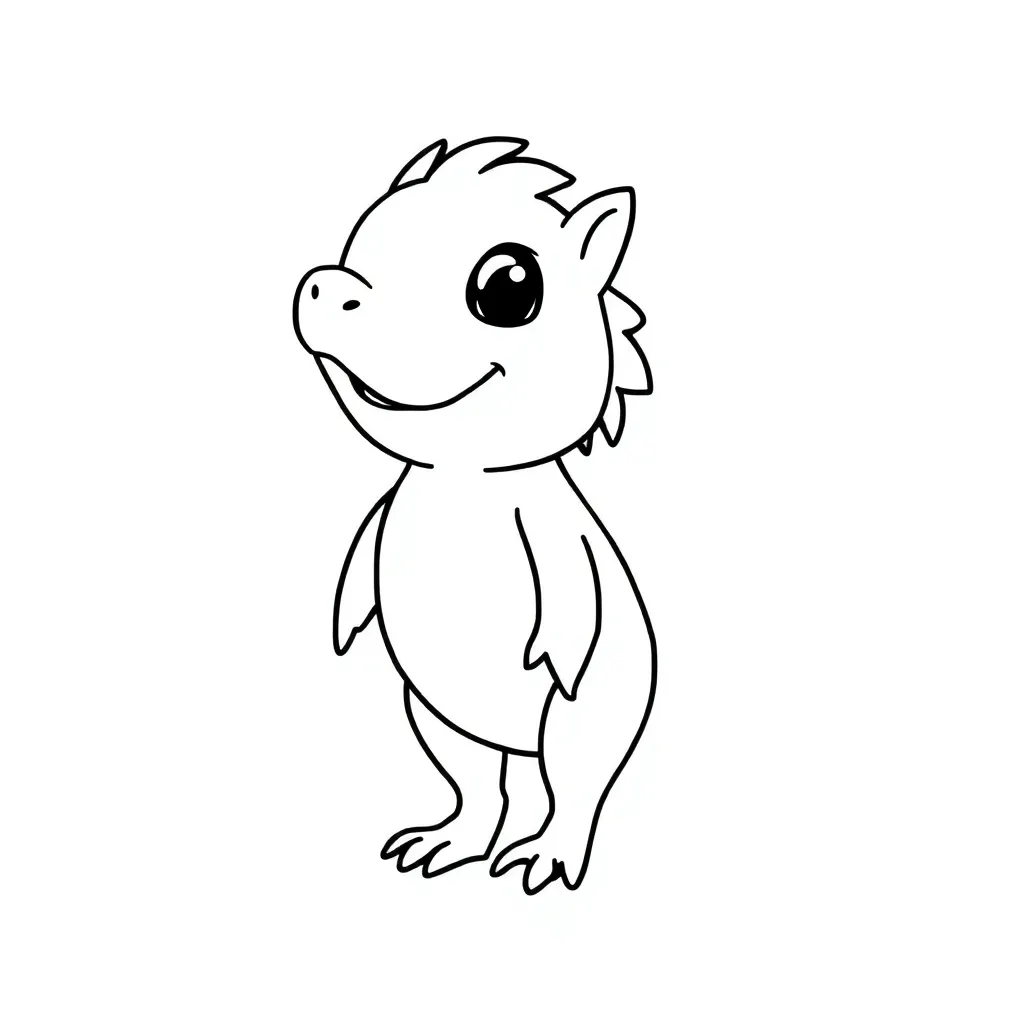 Plantilla para colorear para niños