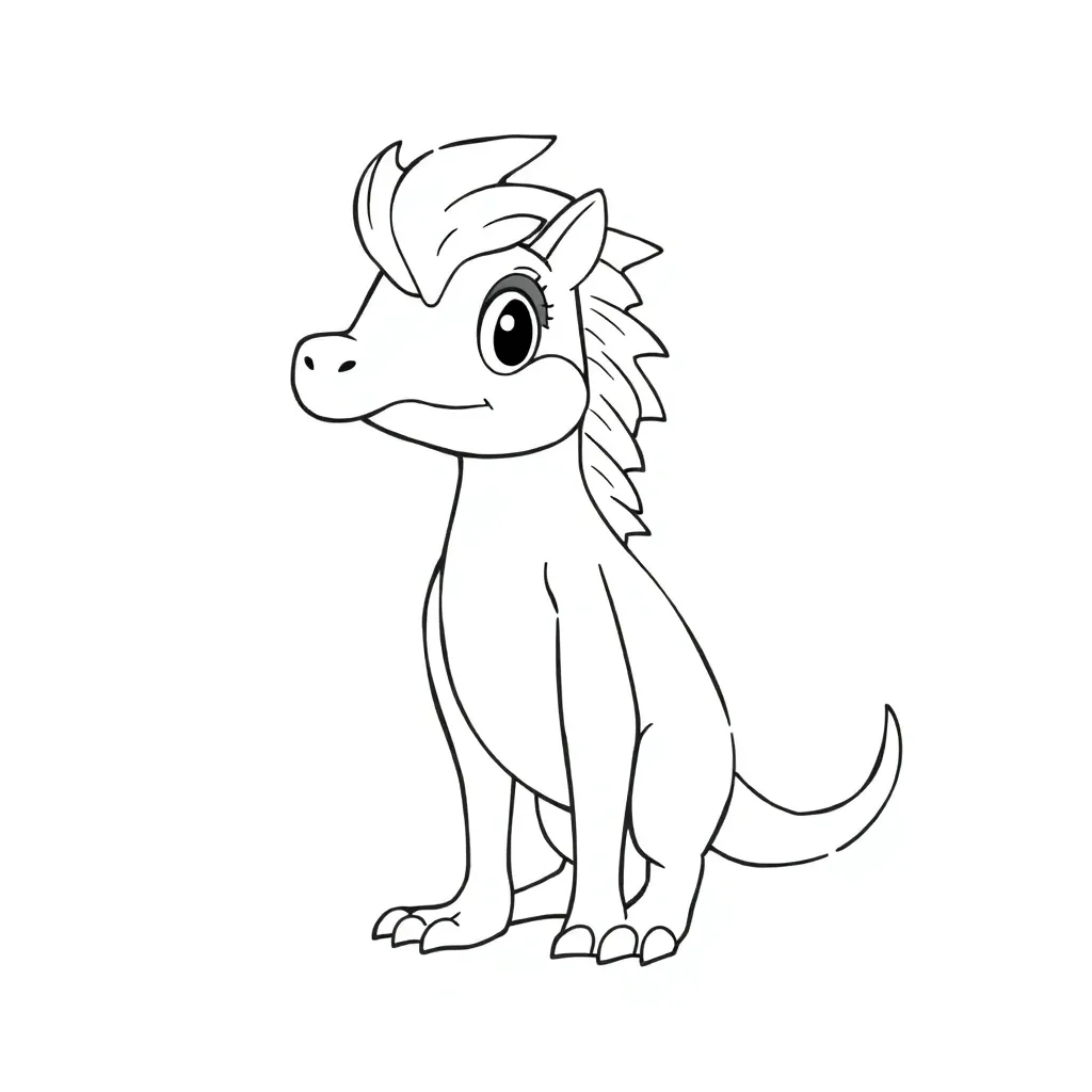 Plantilla para colorear para niños