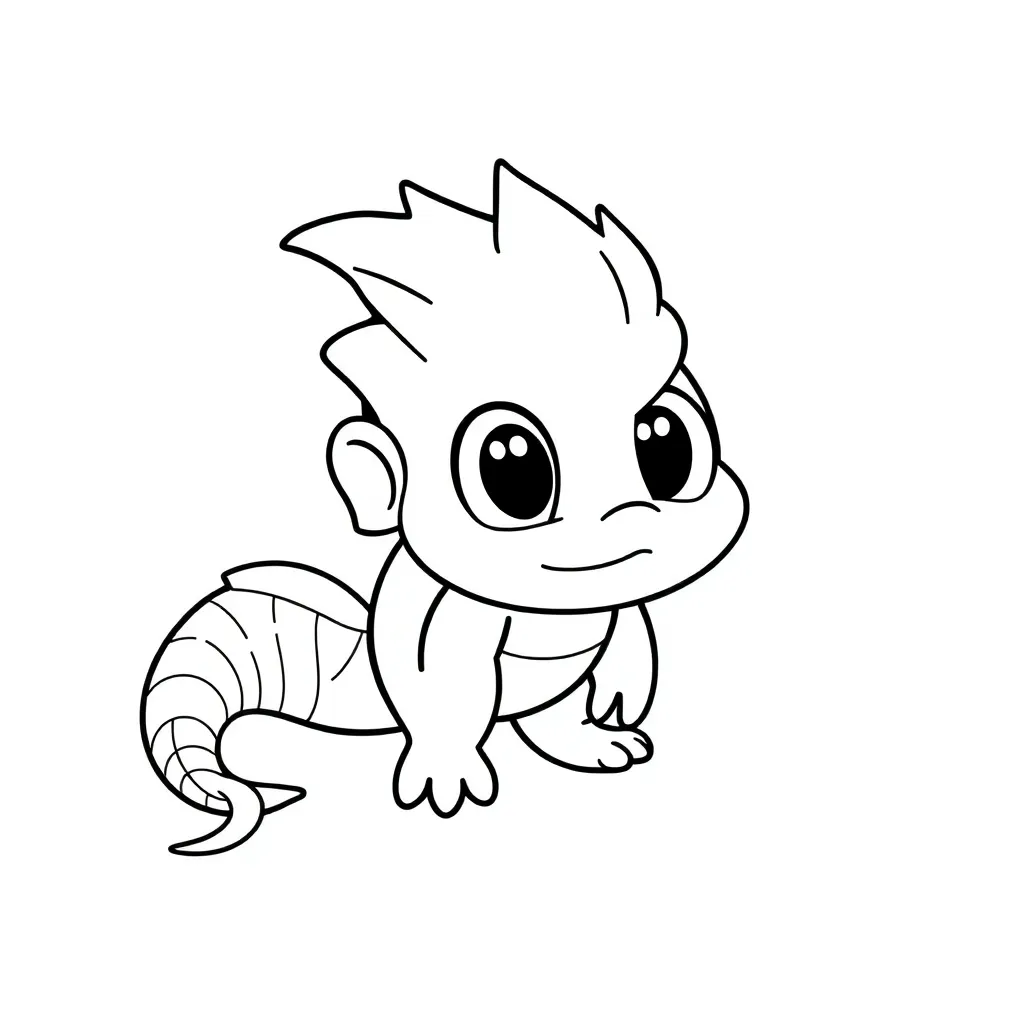 Plantilla para colorear para niños