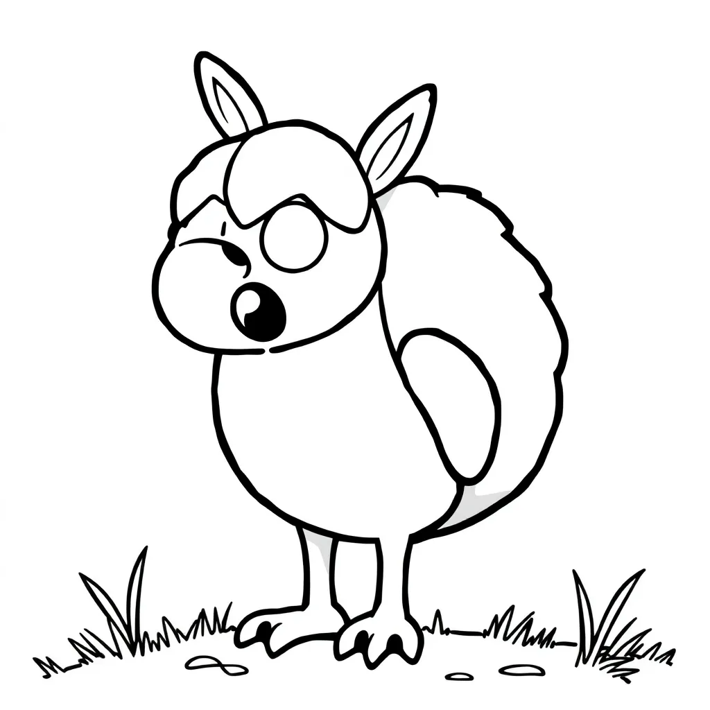 Plantilla para colorear para niños