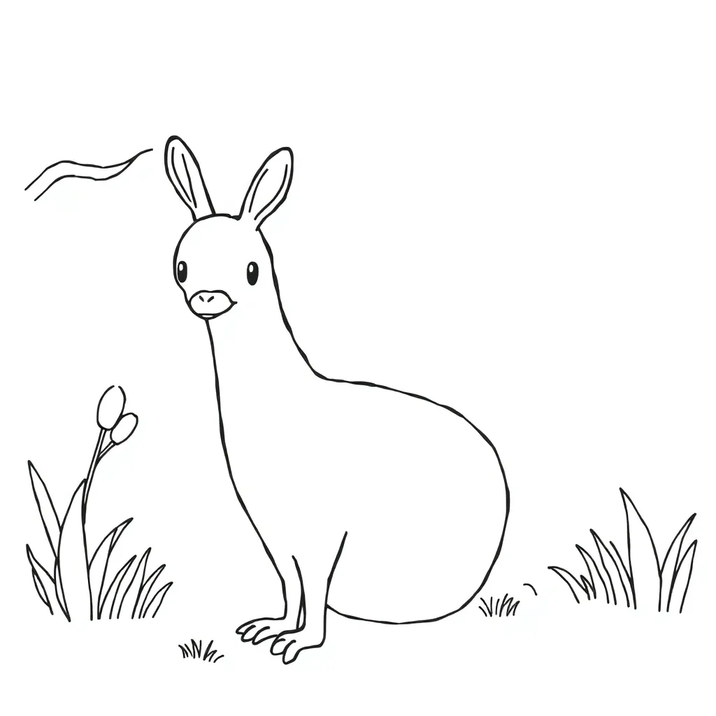 Plantilla para colorear para niños