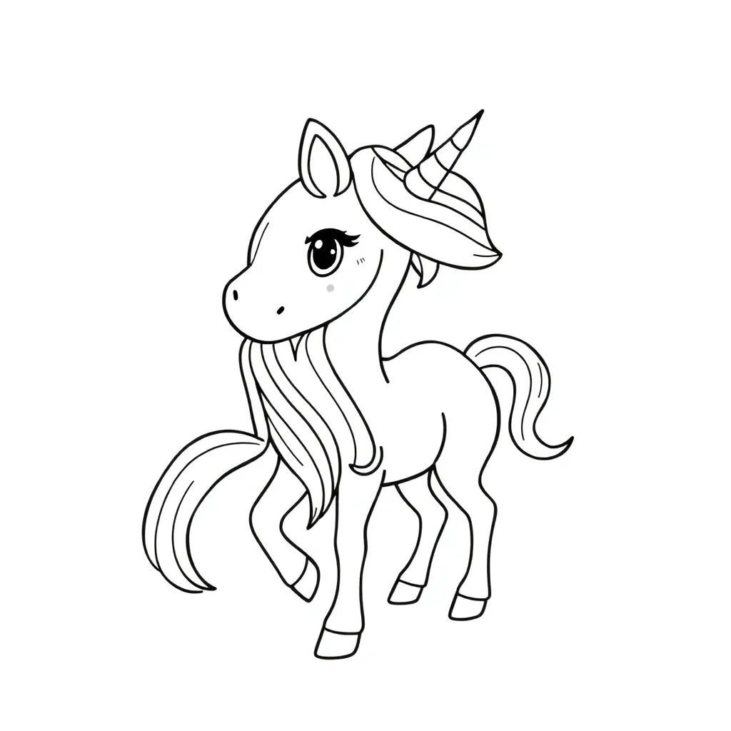 Plantilla para colorear para niños