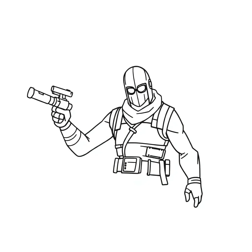 Plantilla para colorear para niños