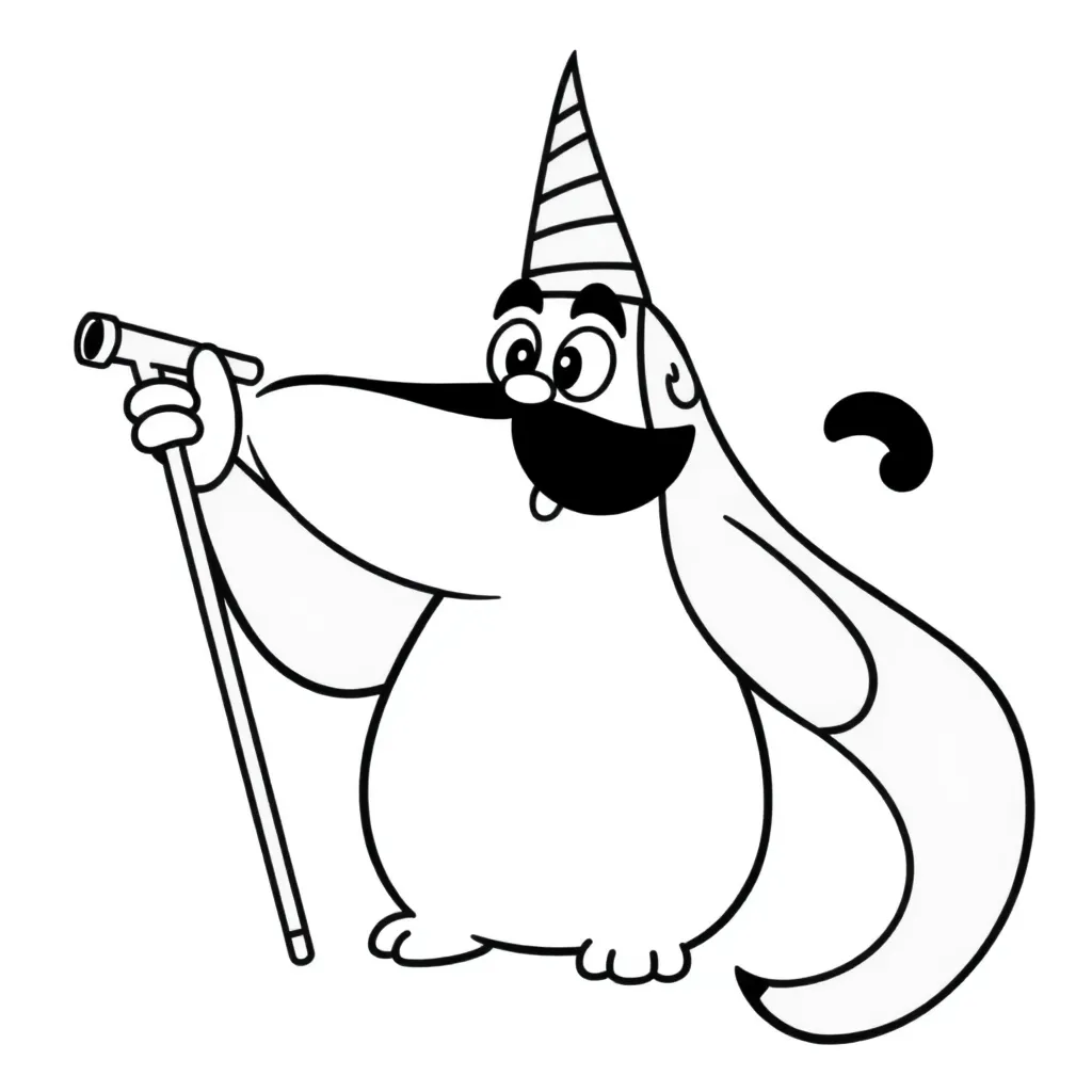 Plantilla para colorear para niños